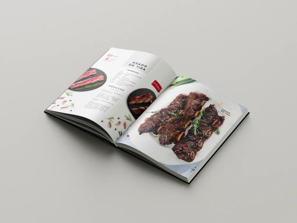 Diseño Editorial, Recetario, Portada, Foodstyling