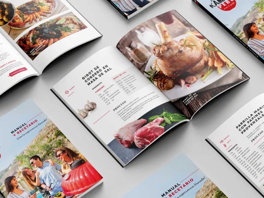 Diseño Editorial, Recetario, Portada, Foodstyling