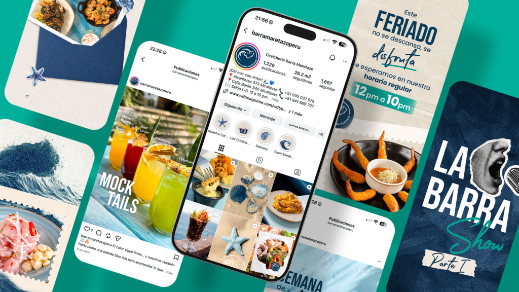 FoodStyling, Branding, Diseño de Carta, Diseño de Redes Sociales